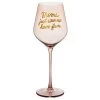 Hallmark Moms Just Wanna Have Fun Wine Glass, 19.27 Oz. -Artisan Décor Shop 0001BRW3220