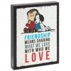 Peanuts® Linus And Snoopy Friendship Wood Quote Sign, 5x6.5 2 Peanuts® Linus And Snoopy Friendship Wood Quote Sign, 5x6.5 -Artisan Décor Shop 0001PAJ2157