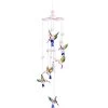 Colorful Acrylic Hummingbirds Wind Chime -Artisan Décor Shop 10644