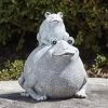Frog And Baby Pudgy Pal Garden Statue -Artisan Décor Shop 12335