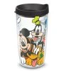 Tervis Disney Mickey With Minnie Donald Daisy Goofy And Pluto Group Tumbler 16 Oz.
