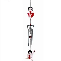 Betty Boop Red Dress Wind Chime