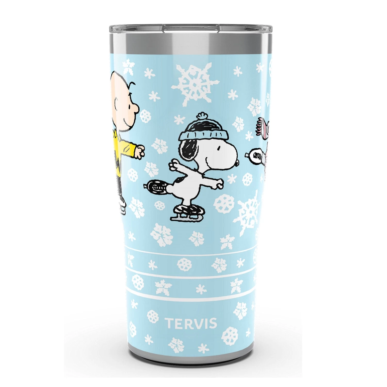Christmas Peanuts™ Snoopy And Friends Skating 20 Oz Stainless Steel Tervis Tumbler Cup With Slider Lid 3 Christmas Peanuts™ Snoopy And Friends Skating 20 Oz Stainless Steel Tervis Tumbler Cup With Slider Lid
