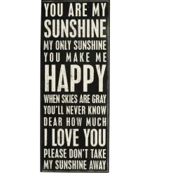 Wood Sign - You Are My Sunshine