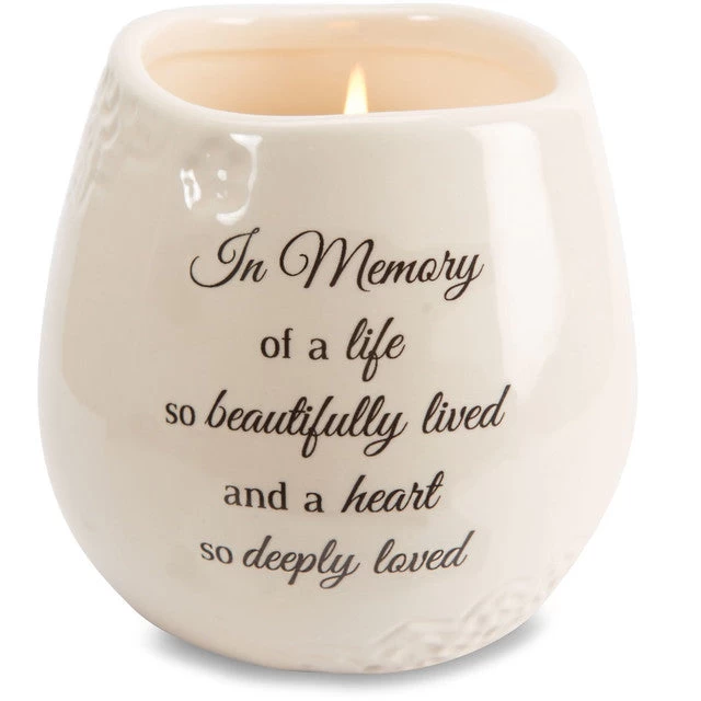 In Memory Sympathy Candle Made Of Soy Wax With Tranquility Scent 3 In Memory Sympathy Candle Made Of Soy Wax With Tranquility Scent
