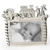 Silver Noah's Ark Picture Frame Holds 4" X 6" Photo -Artisan Décor Shop 19632
