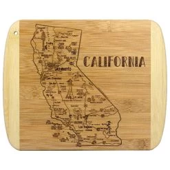 Slice Of Life California Bamboo Cheese Board