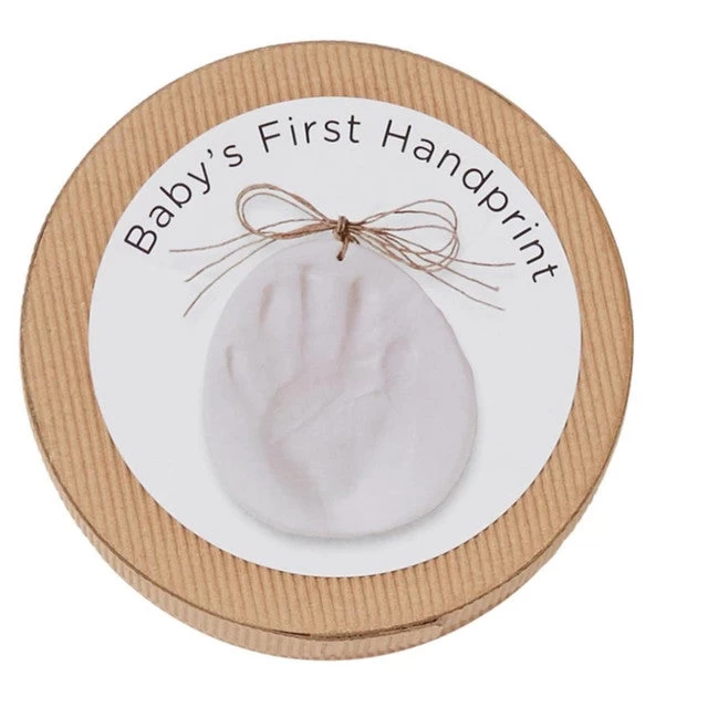 Baby's First Hand Print Kit Ornament With Twine 3 Baby's First Hand Print Kit Ornament With Twine
