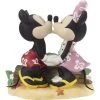 Precious Moments Disney Mickey And Minnie Kissing On Sand Beach Log You Are My Sunshine -Artisan Décor Shop 213701