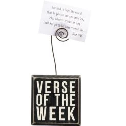 Box Sign Verse Of The Week