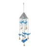 Sky Blue Bird Garden Bells Wind Chime -Artisan Décor Shop 2WC007