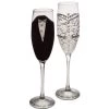 Bride & Groom Champagne Flutes Set Of 2 -Artisan Décor Shop 3 CCF1994 B