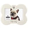 Malden Glazed Ceramic "Top Dog" 3.5"x5" Photo Frame -Artisan Décor Shop 3066 33
