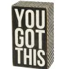 Wood Sign - You Got This 2 Wood Sign - You Got This -Artisan Décor Shop 31125