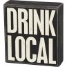 Wood Sign - Drink Local