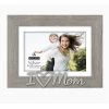 Malden I Heart Mom 4"x6" Or 5"x7" Photo Frame In Rustic Gray -Artisan Décor Shop 3338 46