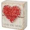 String Art - Love You More -Artisan Décor Shop 34248