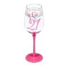 12 Oz. Color Changing Wine Glass 21st Birthday Confetti Design -Artisan Décor Shop 3CCWG7369A