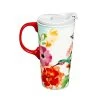 Garden Hummingbird 17 Oz. Travel Cup With Matching Gift Box -Artisan Décor Shop 3CTC04007