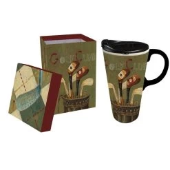 Golf Club 17 Oz. Travel Cup With Lid And Box