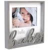 Malden Hello Baby Laser Cut 3 Dimensional 4"x6" Photo Frame