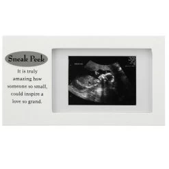 Malden Sneak Peek Sonogram 4"X6" Photo Frame