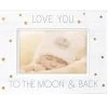 Malden Love You To The Moon And Back 4"x6" Photo Frame White -Artisan Décor Shop 4699 46