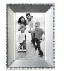 Malden Satin Nickel Beaded 4"x6" Photo Frame -Artisan Décor Shop 5398 46