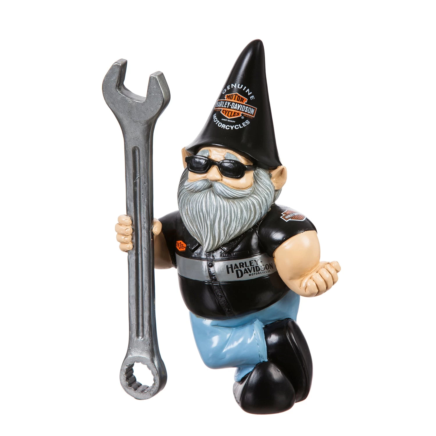 Harley-Davidson Boy Gnome Mechanic Garden Statue 3 Harley-Davidson Boy Gnome Mechanic Garden Statue