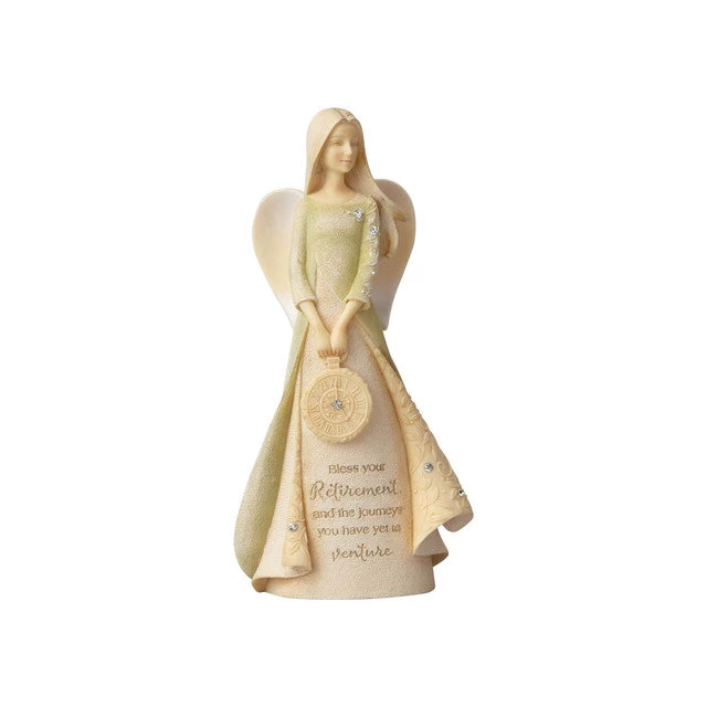 Bless Your Retirement Angel Mini Figurine By Enesco Foundations 3 Bless Your Retirement Angel Mini Figurine By Enesco Foundations