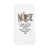 Embroidered Nurse Tea Towel By Our Name Is Mud