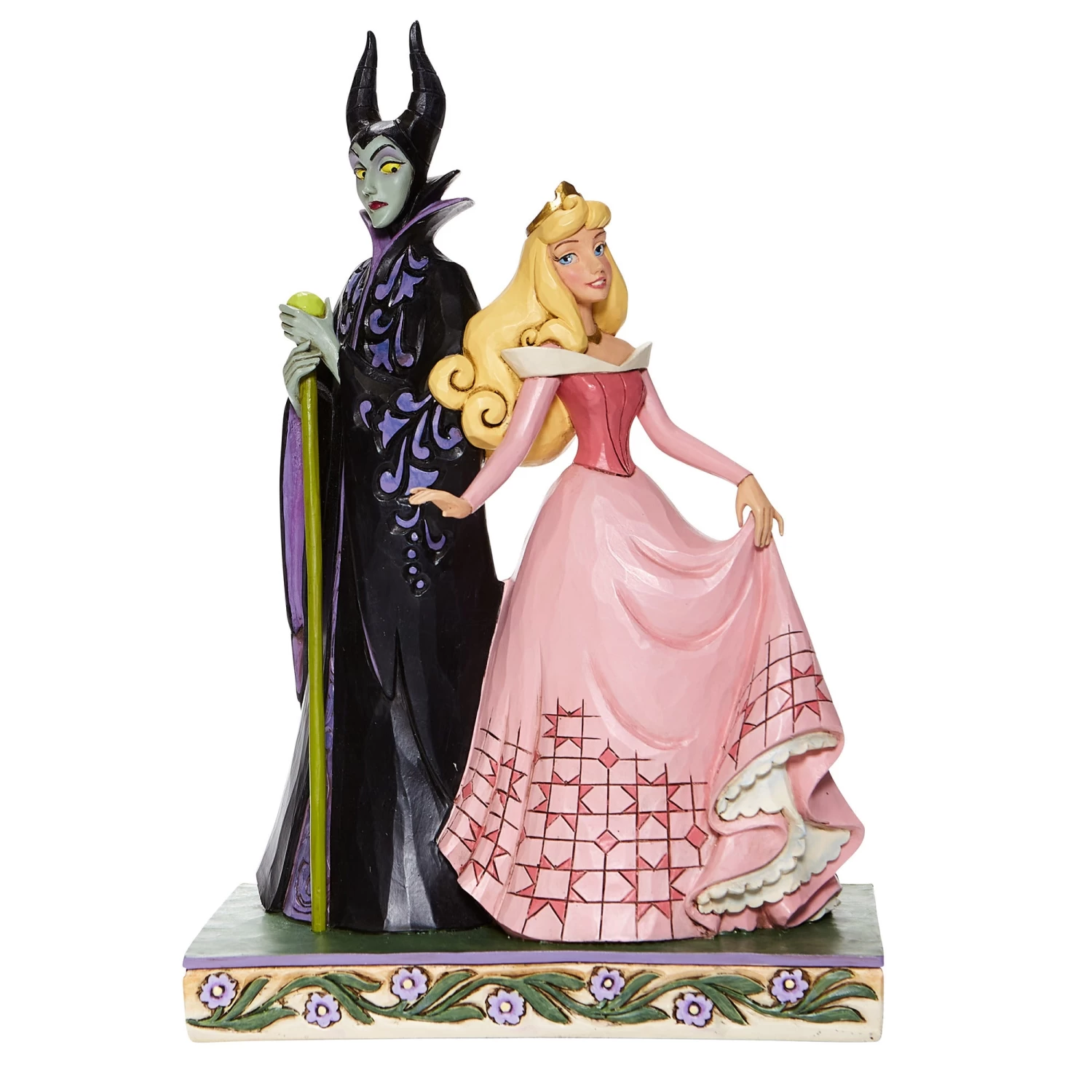 Jim Shore Disney Traditions Aurora And Maleficent Figurine 3 Jim Shore Disney Traditions Aurora And Maleficent Figurine