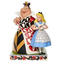 Jim Shore Disney Traditions Alice And Queen Of Hearts Figurine