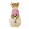 Tails With Heart Knitter Mouse Figurine