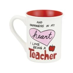 Our Name Glitter Glue Marker And Happiness Teacher Mug 16 Oz. -Artisan Décor Shop 6010423 1