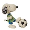 Jim Shore Peanuts Mini Snoopy Kicking Soccer Ball Figurine -Artisan Décor Shop 6011958
