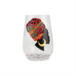 Our Name Is Mud When Sleeping Women Wake, Mountains Move Bling Stemless Wine Glass