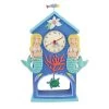 Allen Designs Twin Mermaid With Turtle Clock 2 Allen Designs Twin Mermaid With Turtle Clock -Artisan Décor Shop 6012492