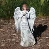 Sympathy Memorial Angel With Dove Statue Always Remembered Forever Loved 13" -Artisan Décor Shop 602094