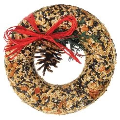 Mr. Bird Holiday Wild Feast Bird Seed Wreath