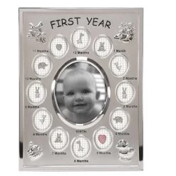 Malden Baby's First Year Collage Photo Frame For 13 Photos