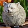 7.25" Chubby Cat Pudgy Pal Garden Statue -Artisan Décor Shop 75263