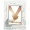 Malden Blessed Glass 4"x6" Photo Frame -Artisan Décor Shop 80158 46