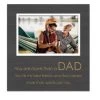 You Are More Than A Dad Modern Picture Frame With Sentiment Holds 4"x6" Photo -Artisan Décor Shop 80495