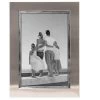 Malden Salisbury Two-Tone Silver 4"x6" Photo Frame -Artisan Décor Shop 9054 46