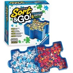 Ravensburger Sort And Go Jigsaw Puzzle Accessory Sorting Trays For Up To 1000 Pieces