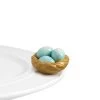 Nora Fleming Mini Robin's Blue Eggs In Nest -Artisan Décor Shop A39