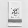 Kitchen Towel "A Daughter Friend" -Artisan Décor Shop BB A 58