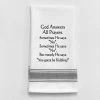 Kitchen Towel "God Answers All Prayers" -Artisan Décor Shop BB G 65