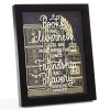 Hallmark Harry Potter™ Friendship And Bravery Hermione Granger™ Framed Quote Sign, 8" X 10" 1 Hallmark Harry Potter™ Friendship And Bravery Hermione Granger™ Framed Quote Sign, 8" X 10" -Artisan Décor Shop Black and Gold Books and Hermione Quote Framed Sign 1HPO1085 01